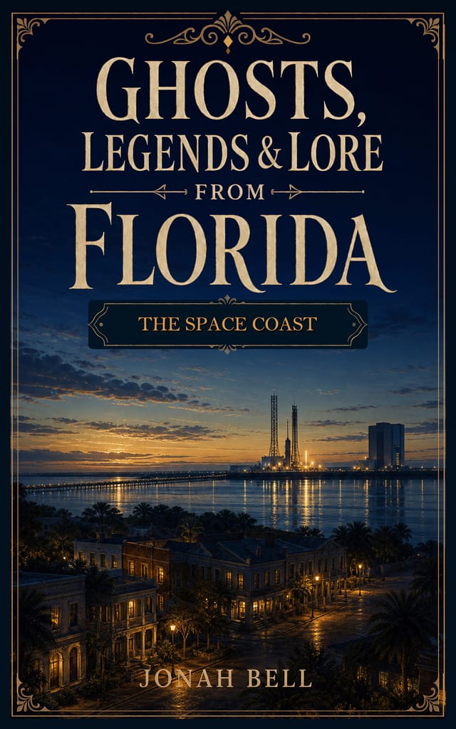Cover of Ghosts, Legends & Lore from Florida: The Space Coast by Jonah Bell